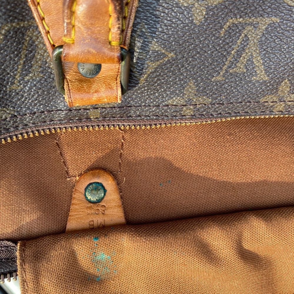 Louis Vuitton monogram speedy 40 satchel bag - Picture 8 of 8